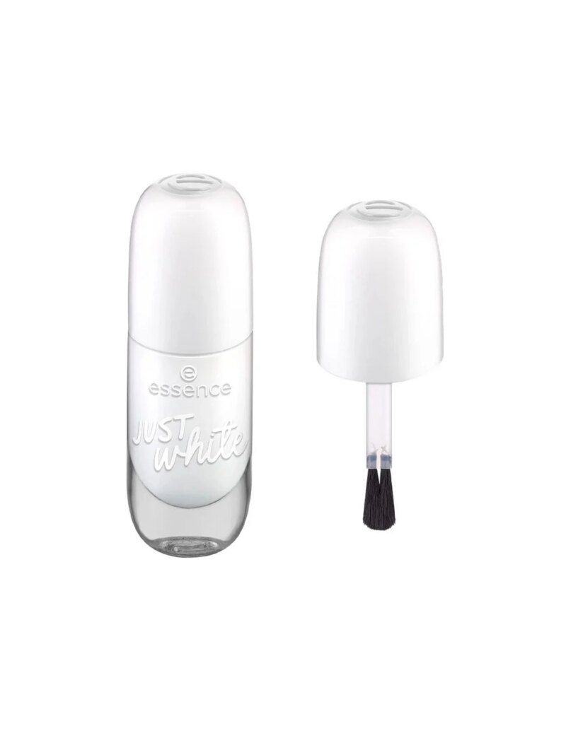ESSENCE COSMETICS GEL NAIL COLOUR ESMALTE DE UÑAS 33-JUST WHITE 8ML