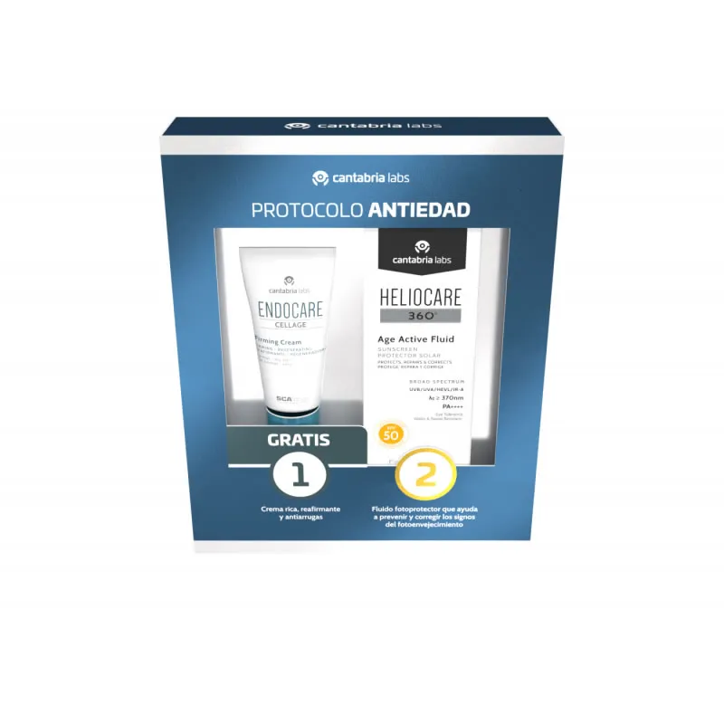 Heliocare 360 ​​Age Active Fluido Spf50 50ml Set 2 Pezzi