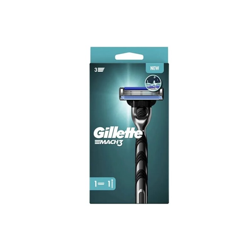 Maquina Gillette Mach-3 1 Rec