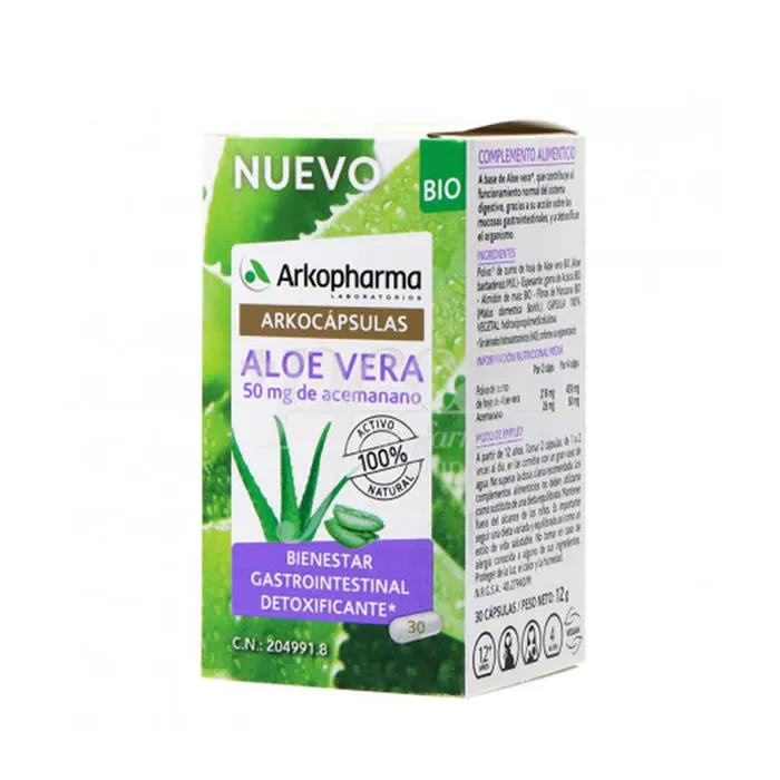Arkocapsulas Aloe Vera Bio 30 Capsule
