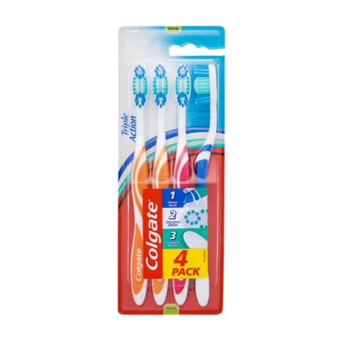 Colgate Triple Action Spazzolino Da Denti 4 Unitàs
