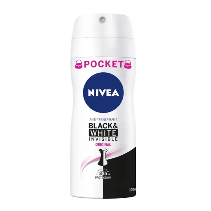 Nivea Black & White Invisible Original Deodorante Spray 100ml