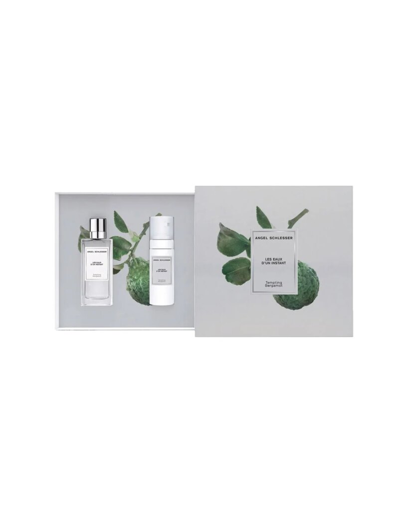 ANGEL SCHLESSER INSTANT TEMPTING BERGAMONT WATERCOLOR COFFRET EAU DE TOILETTE SPRAY 100ML SET 2 PIECES