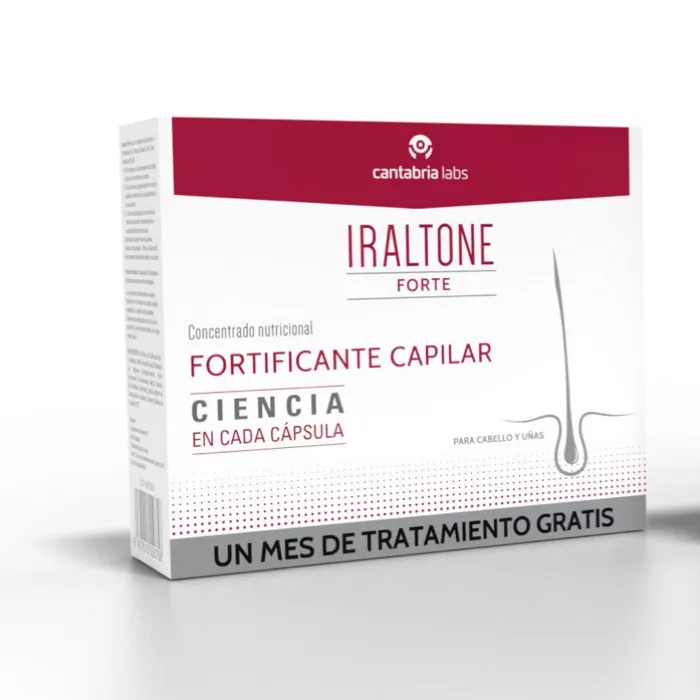 Iraltone Forte Fortificante per Capelli 2 x 60 Capsule