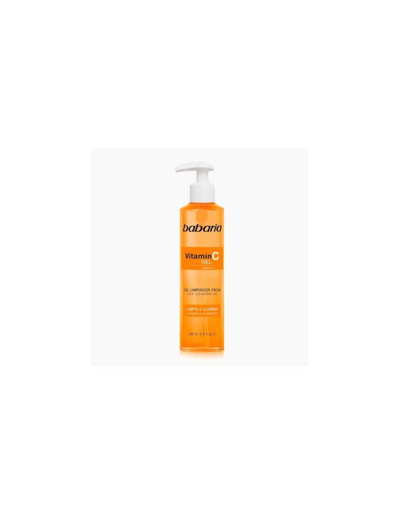 BABARIA GEL LIMPIADOR FACIAL VITAMINA C 200ML