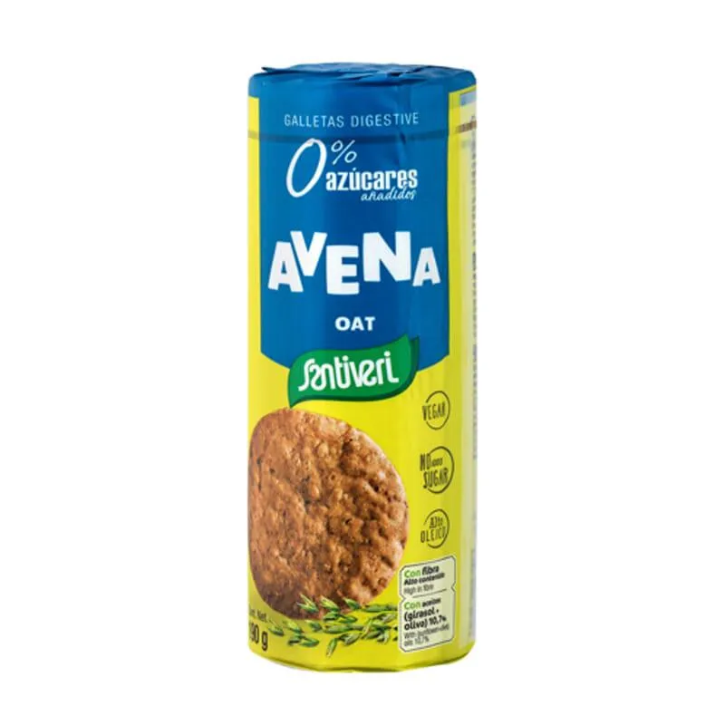 Santiveri Biscotti Digestivi Ai Fiocchi D'avena 190g