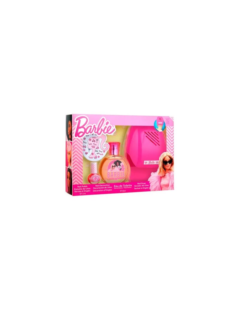 CARTOON AIR-VAL BARBIE SET EDT 50 KIT MANICURA