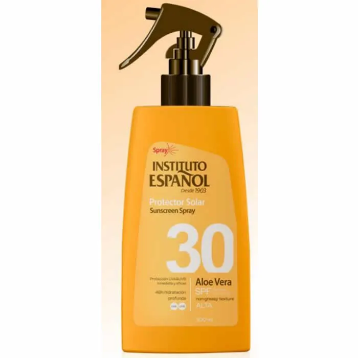 Instituto Español Sunscreen Spray Aloe Vera Spf30 300ml