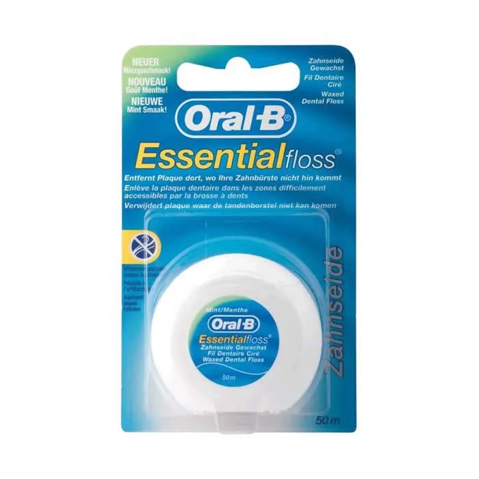 Oral-B Essential Floss Filo Interdentale Cerata Menta 50m
