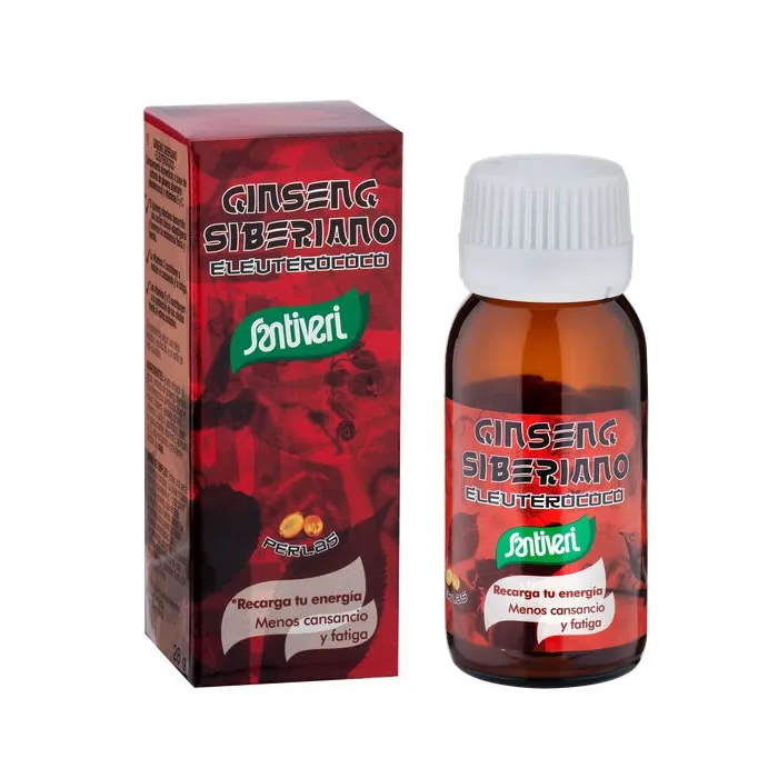35 Perle Di Ginseng Siberiano Santiveri