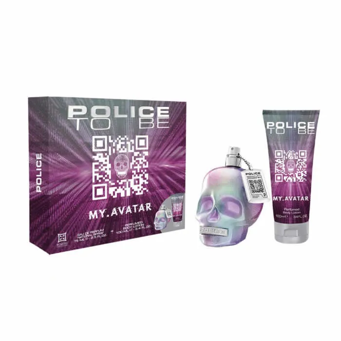 Police To Be My Avatar Woman Eau De Toilette Spray 75ml Set 2 Parti