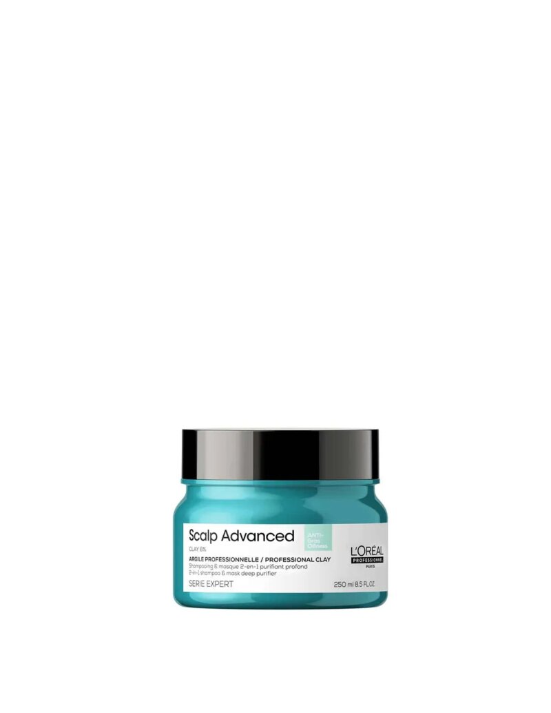 L'OREAL PROFESSIONNEL SCALP ADVANCED CHAMPÚ Y MASCARILLA PURIFICANTE 2 EN 1 250ML