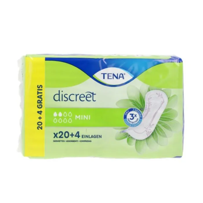 Tena Discreet Assorbente Per Incontinenza Mini 24 Unità