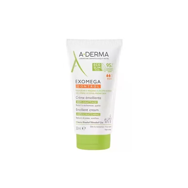 A-Derma Exomega Control Crema Emolliente Antigraffio 50ml