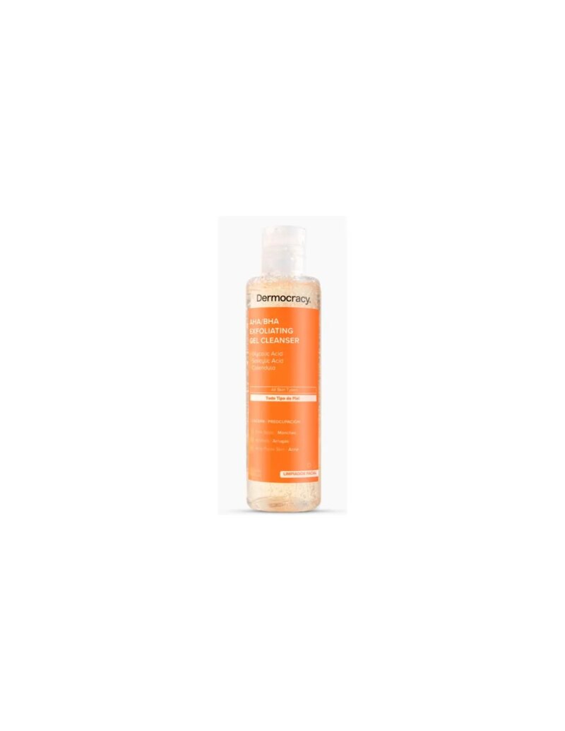 DERMOCRACY AHA-BHA EXFOLIATING GEL CLEANSER 200ML