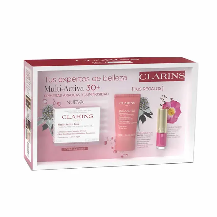 Clarins Multi-Active Crema Giorno per Tutti i Tipi di Pelle 50ml Set 3 Parti