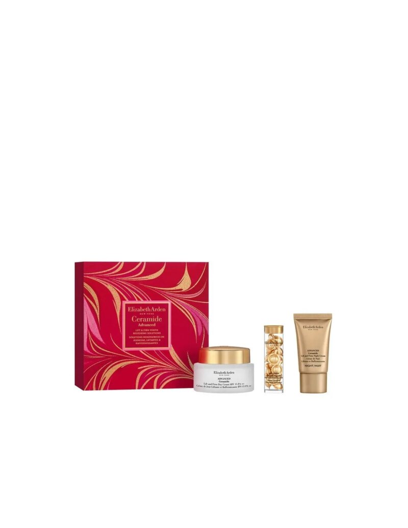ELIZABETH ARDEN CREMA DE DÍA ADVANCED CERAMIDE ESTUCHE 4 PIEZAS
