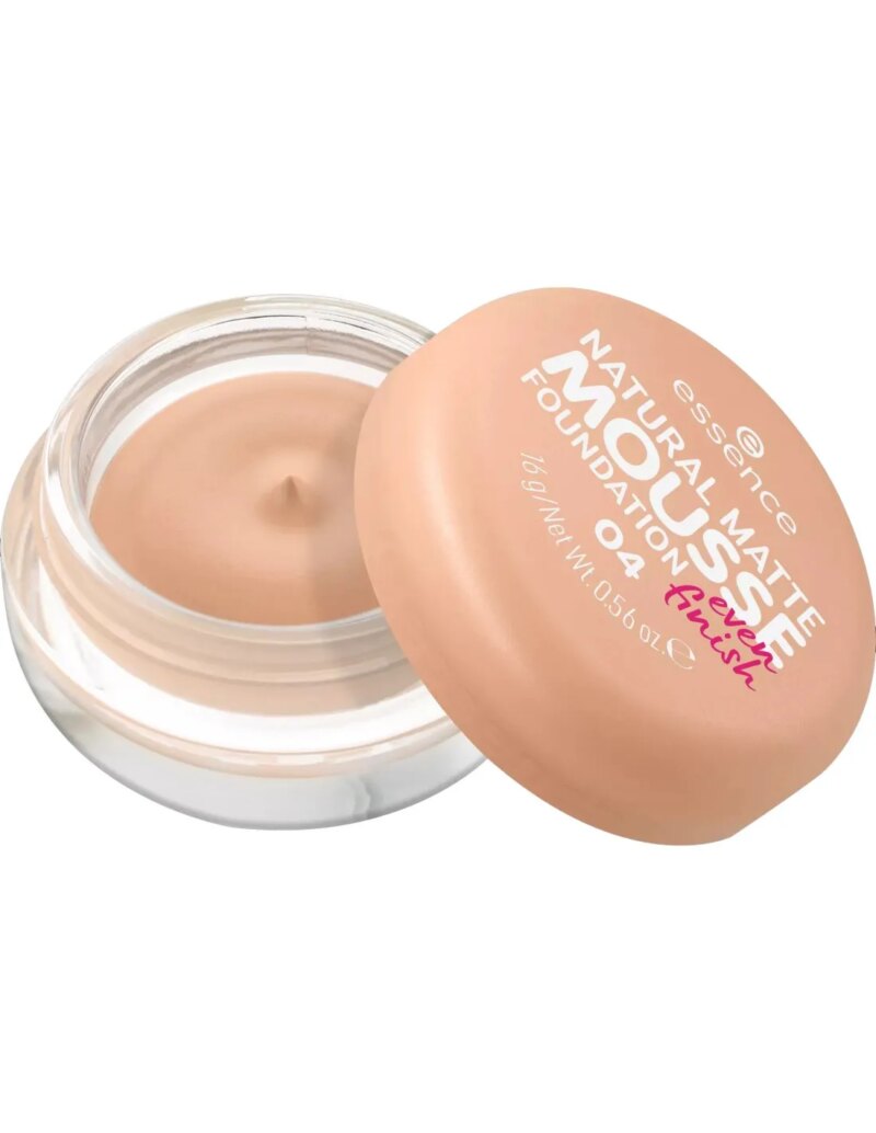 ESSENCE COSMETICS NATURAL MATTE BASE MAQUILLAJE EN MOUSSE 04 16G