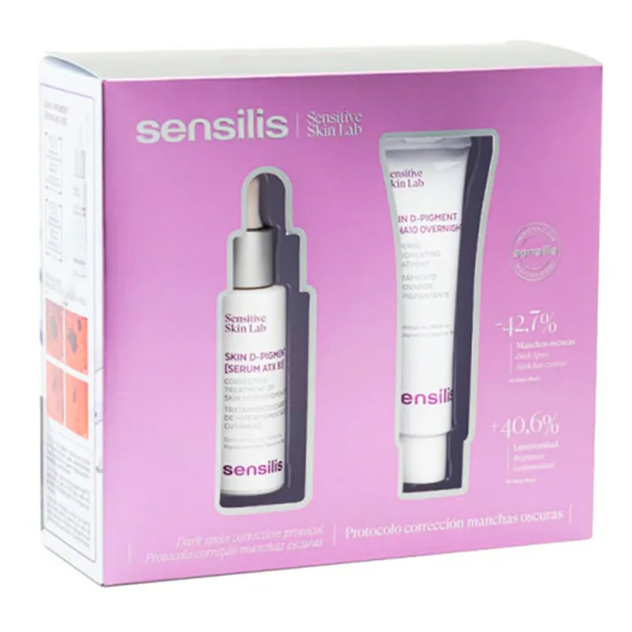 Sensilis Protocollo macchie scure Set 2 pezzi