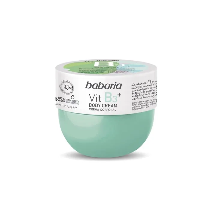 Vitamina B3 Crema Corpo Babaria 400ml