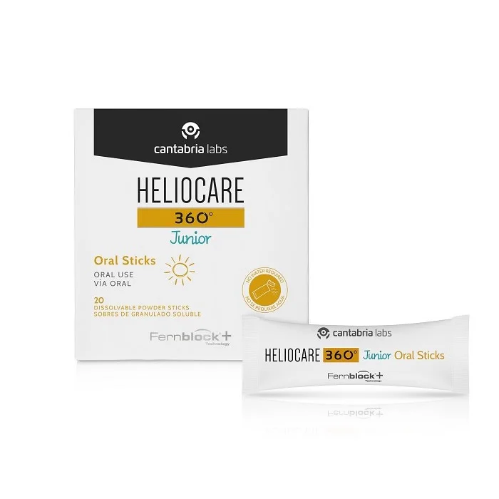 Heliocare 360º Junior Oral Sticks 20 Unità