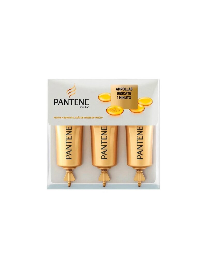 CAP PANTENE AMPOLLAS R Y P 3 UDS