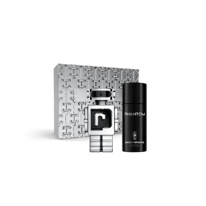 Paco Rabanne Phantom Eau De Toilette Spray 100ml Set 2 Parti Christmas 2023