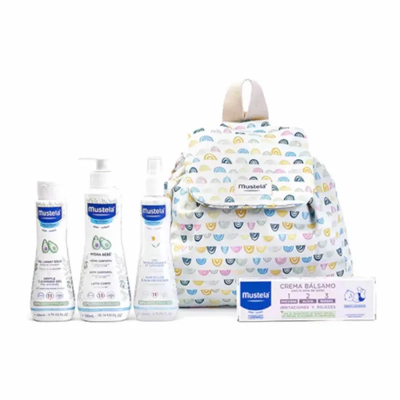 Mustela Little Moments Zaino Arcobaleno Set 5 pezzi