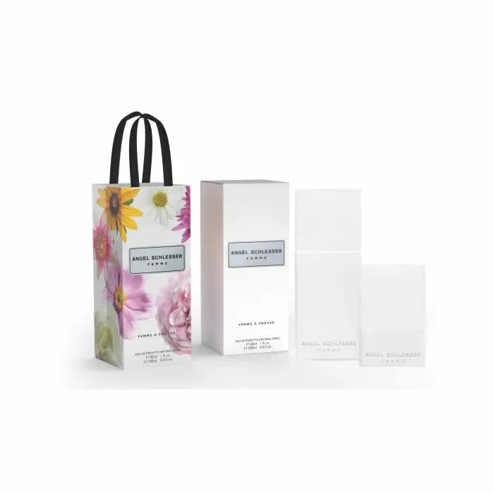 Angel Schlesser Femme A Porter Eau De Toilette Spray 100ml Set 2 Parti