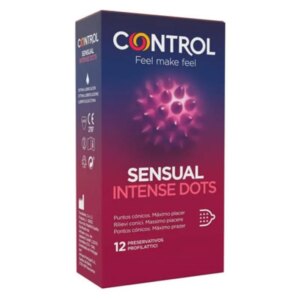 Sensual Control Intense Dots 12 Preservativi