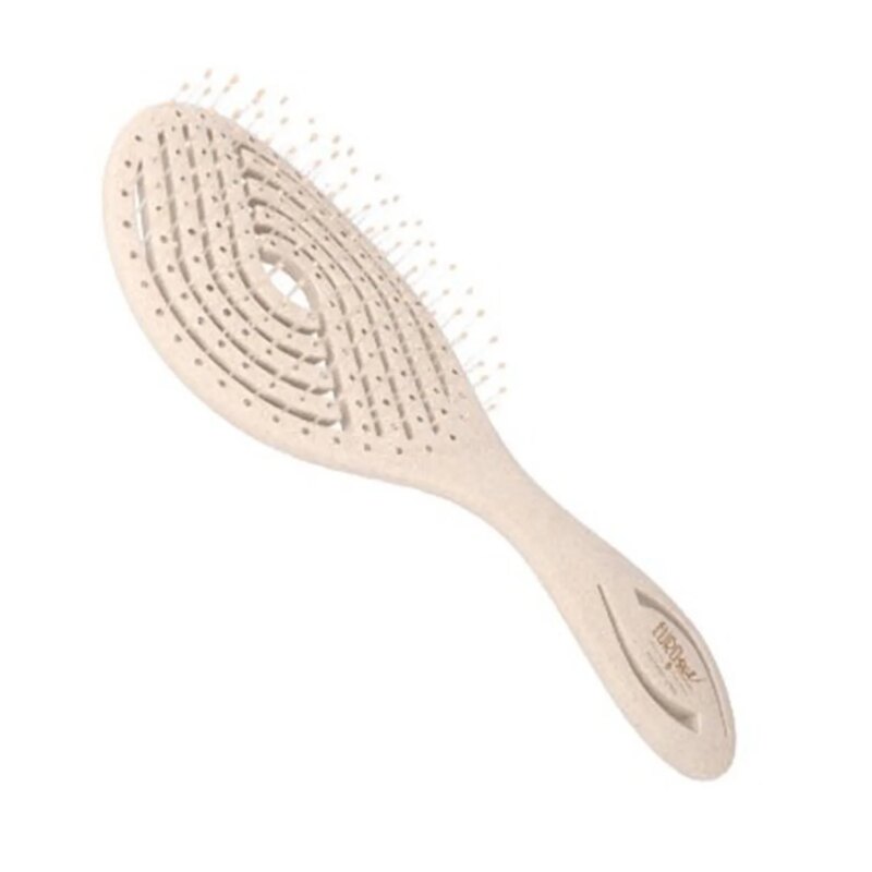 Eurostil Eco Cepillo Oval Madera 1un