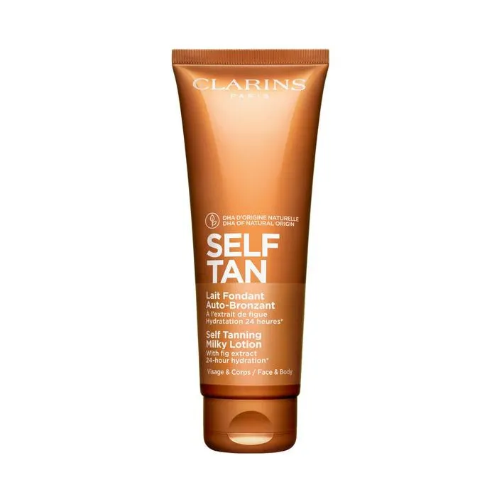 Clarins Self Tanning Milky Lotion Face And Body 125ml
