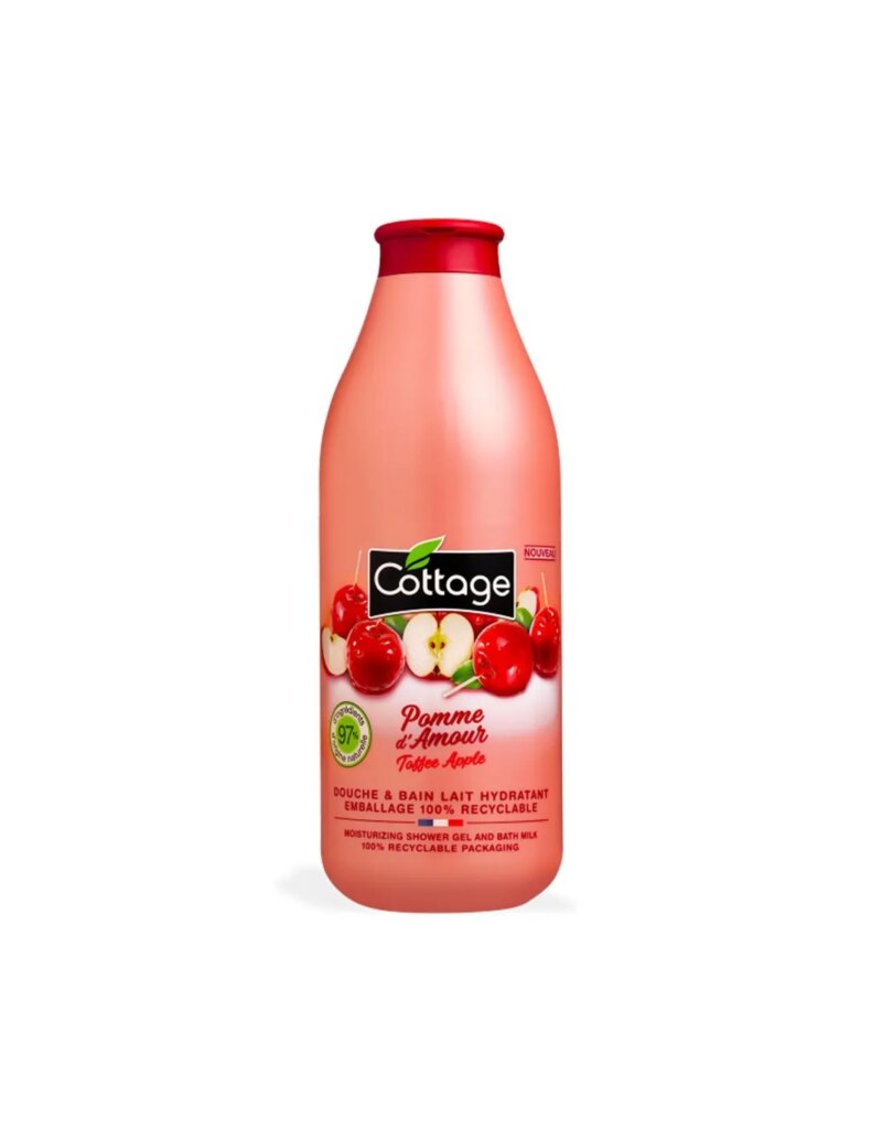 COTTAGE HIDRATANTE GEL DE DUCHA CREMOSO MANZANA CARAMELIZADA 750ML