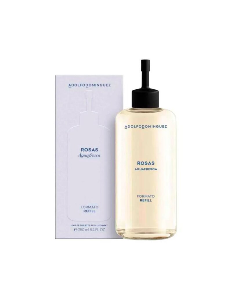 ADOLFO DOMINGUEZ AGUA FRESCA DE ROSAS EDT SPRAY REFILL 250ML