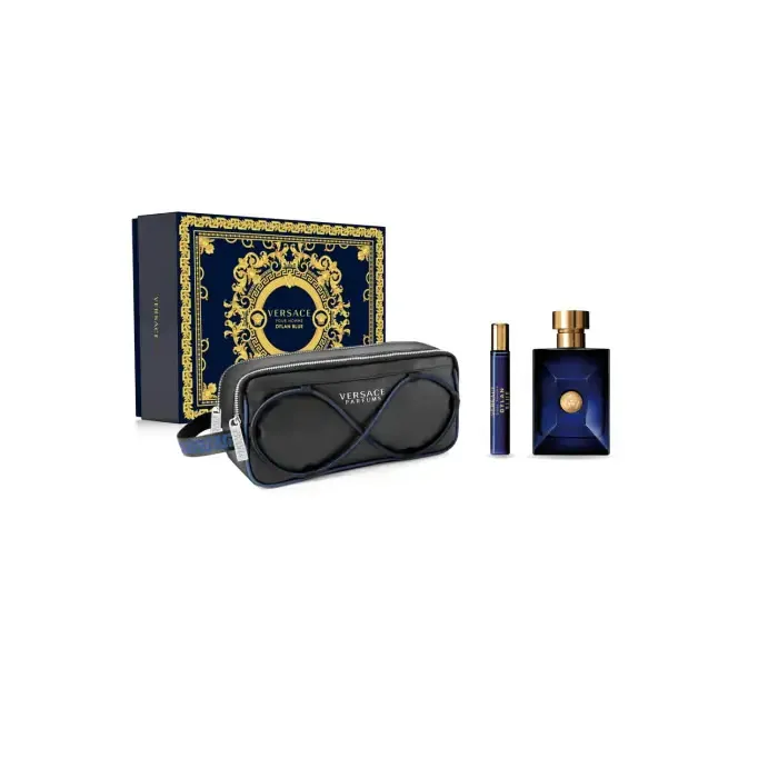 Versace Dylan Blue Eau De Toilette Spray 100ml Set 3 Parti