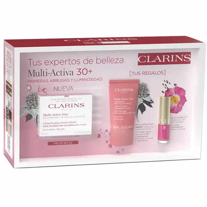 Clarins Multi-Active Giorno per Pelli Secche 50ml Set 3 Parti
