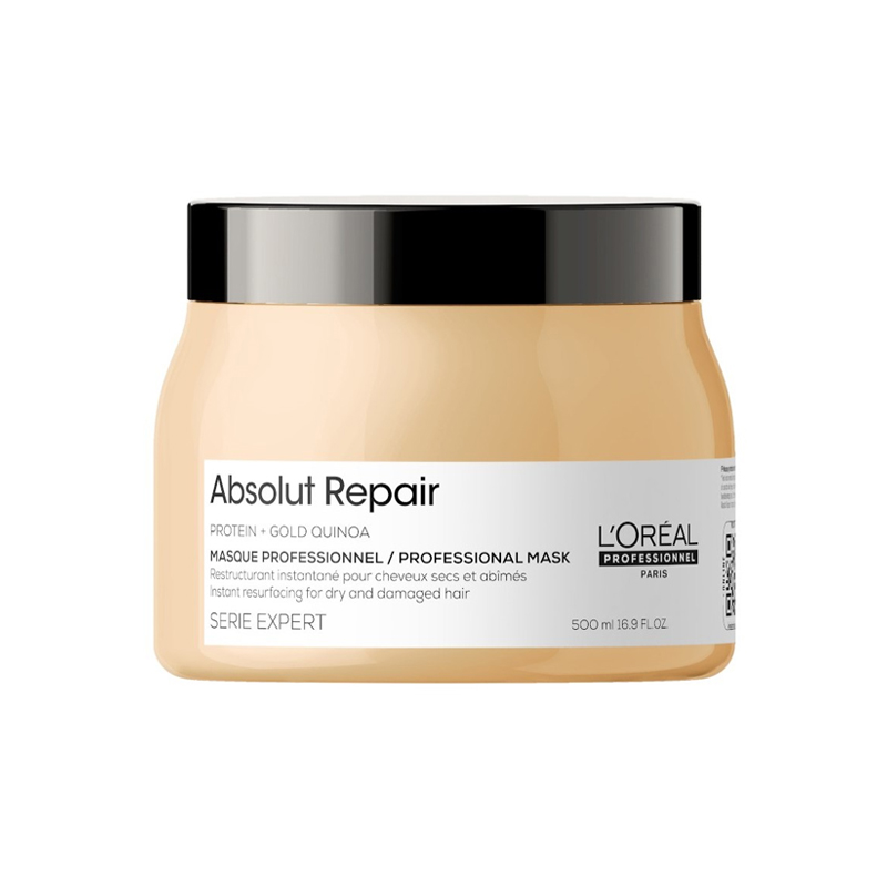 L'OREAL Serie Expert Absolut Repair Protein + Gold Quinoa Masque 500ml