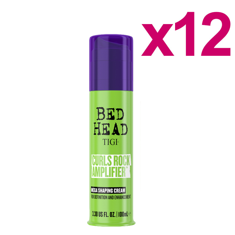 TIGI Kit Bed Head Curls Rock Amplifier 12 Pezzi x 100ml