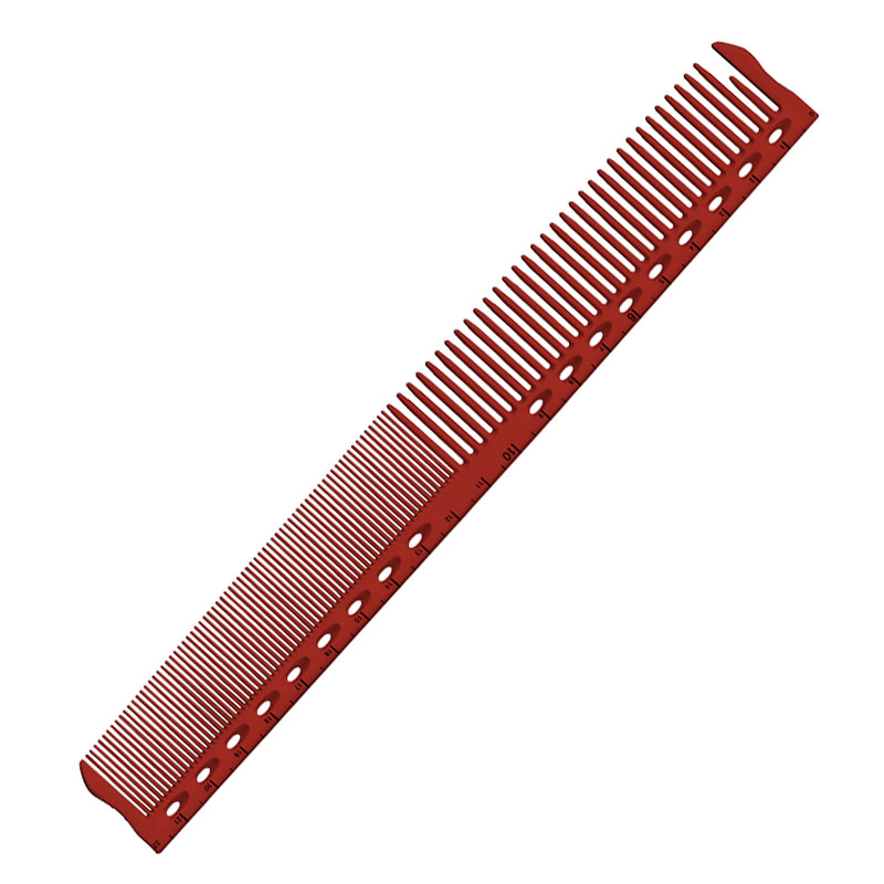 Y.S. PARK Pettine Centimetrato YS-G45 ROSSO 220mm