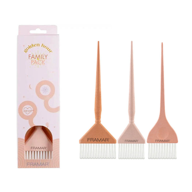FRAMAR Golden Hour Family Pack Brush Set Golden Hour