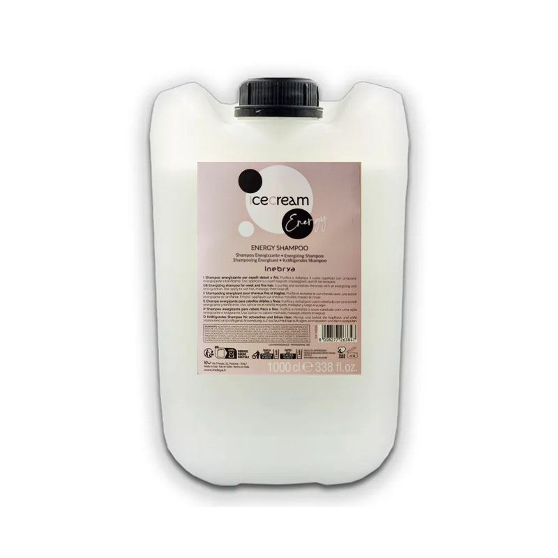 INEBRYA Ice Cream Energy Shampoo 10L