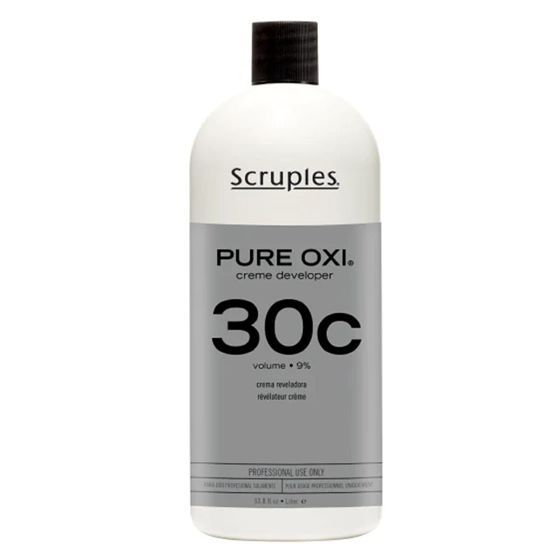 SCRUPLES Pure Oxi Creme Developer 30c Volume 9% 1000ml