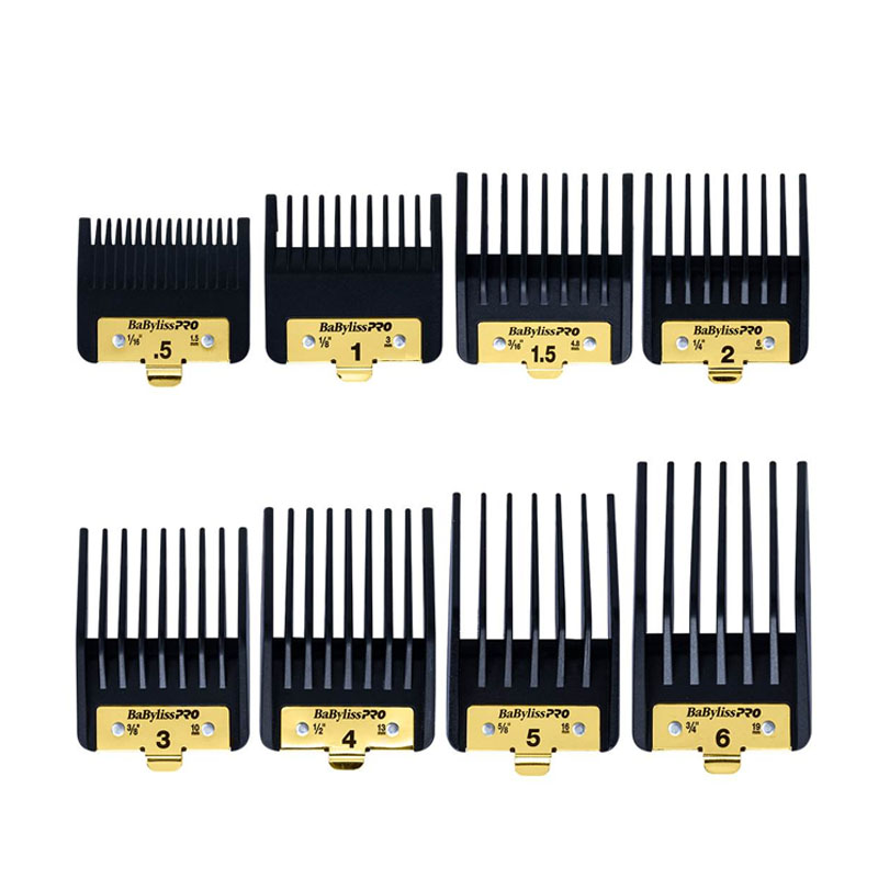 BABYLISS Pro Set di 8 Guide Da Taglio Premium FXPCGE