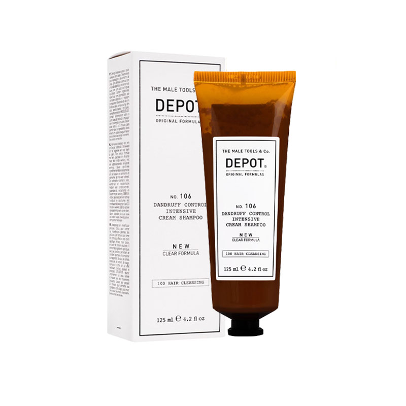 DEPOT no.106 Dandruff Control Intensive Cream Shampoo New Clear Formula 125ml