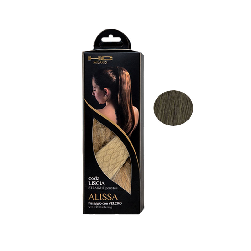 HC MILANO Coda Liscia Alissa Fissaggio Con Velcro Colore 6+18