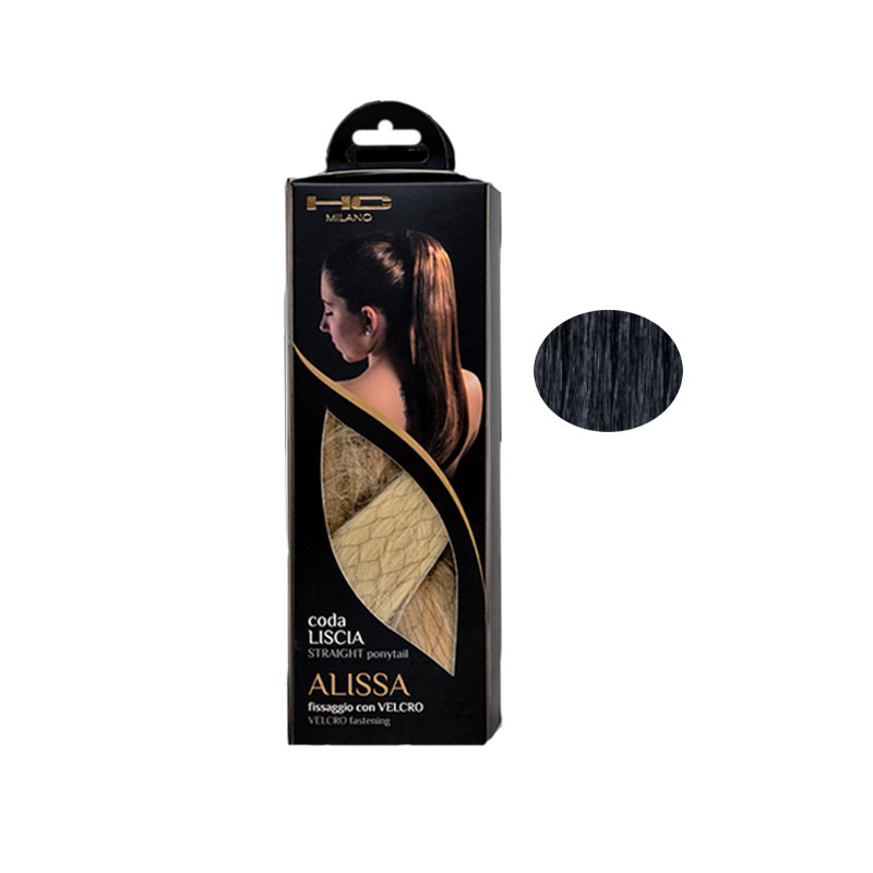 HC MILANO Coda Liscia Alissa Fissaggio Con Velcro Colore 1