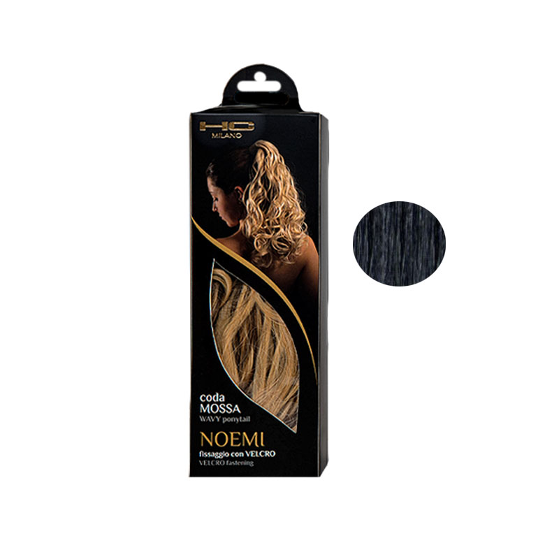HC MILANO Coda Mossa Noemi Fissaggio Con Velcro Colore 1