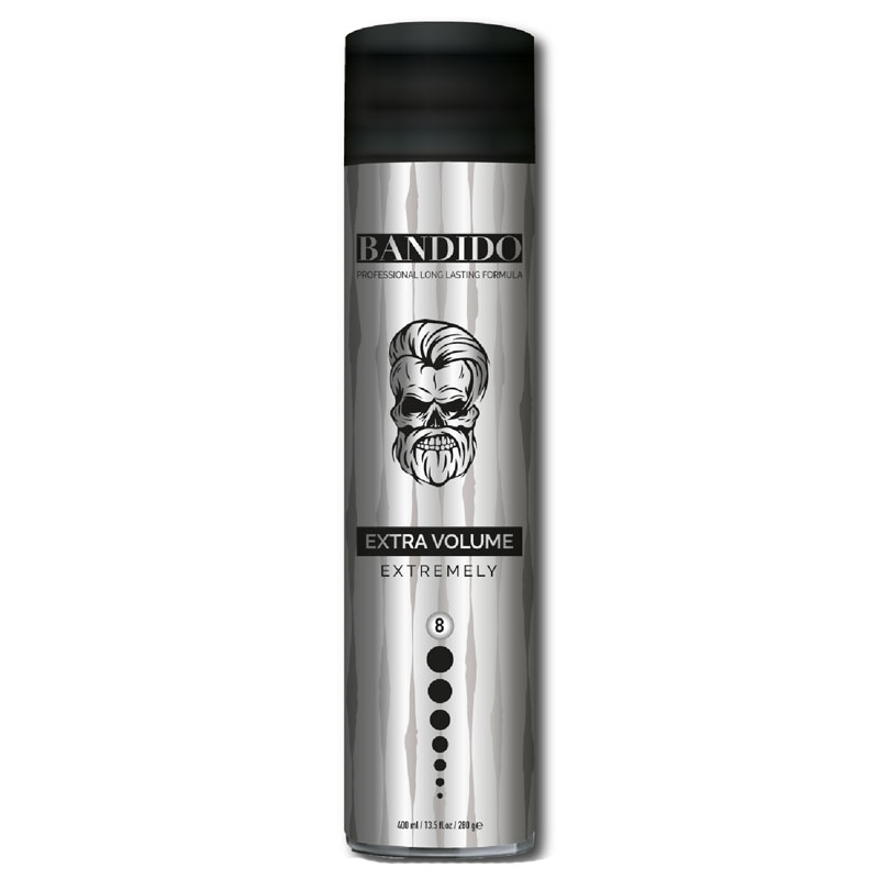 BANDIDO Extra Volume Extremely Hair Silver Spray 400ml