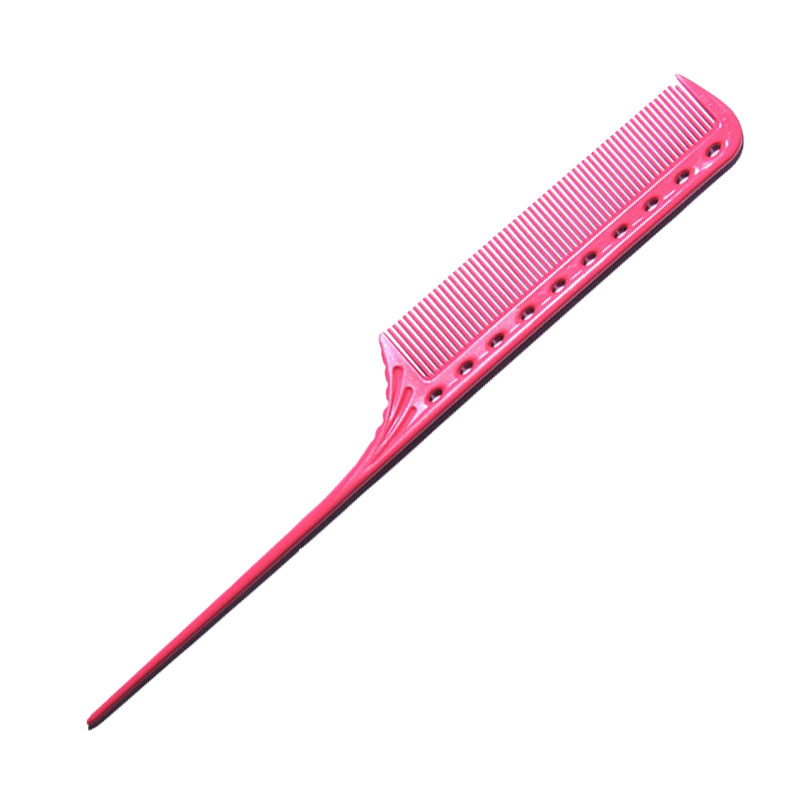 Y.S. PARK Pettine A Coda Di Plastica YS-101 ROSA 216mm