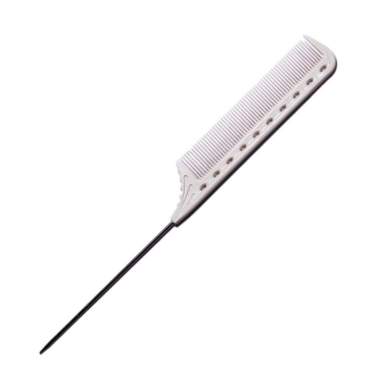 Y.S. PARK Pettine A Coda di Ferro YS-102 BIANCO 220mm